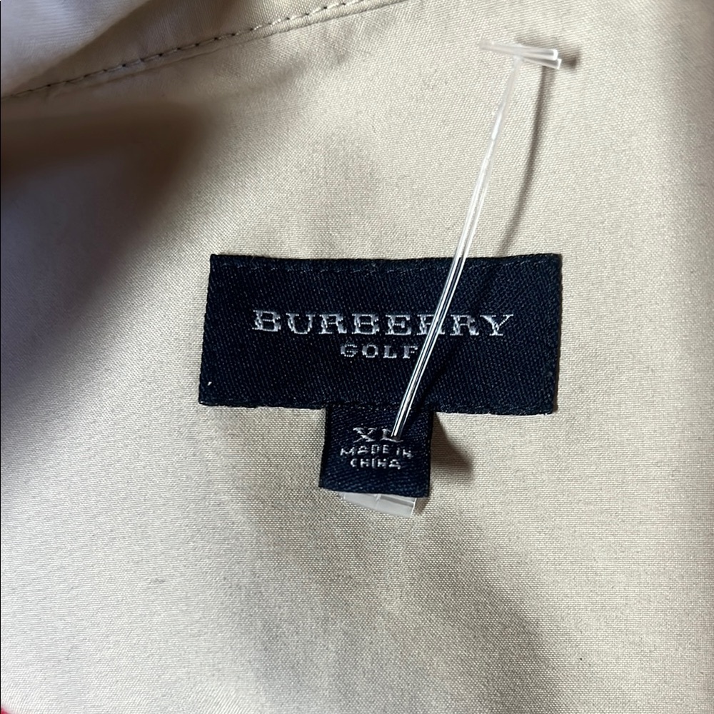 Burberry Golf Navy, Red & Cream Jacket Women’s Size XL NWOT - Picture 5 of 5